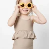 Taupe | Mini All Ruffled Up Bottoms