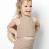 Taupe | Mini High-Waisted Bottoms