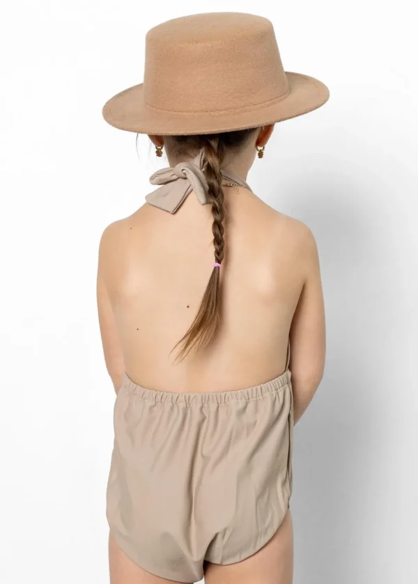 Taupe | Mini Romper One-Piece