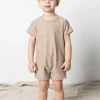 Taupe | Mini Shorties Rashguard (Unisex)