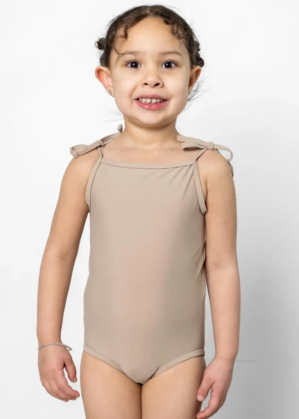 Taupe | Mini Simply One-Piece