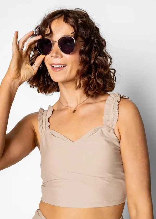 Taupe | Ripple Top
