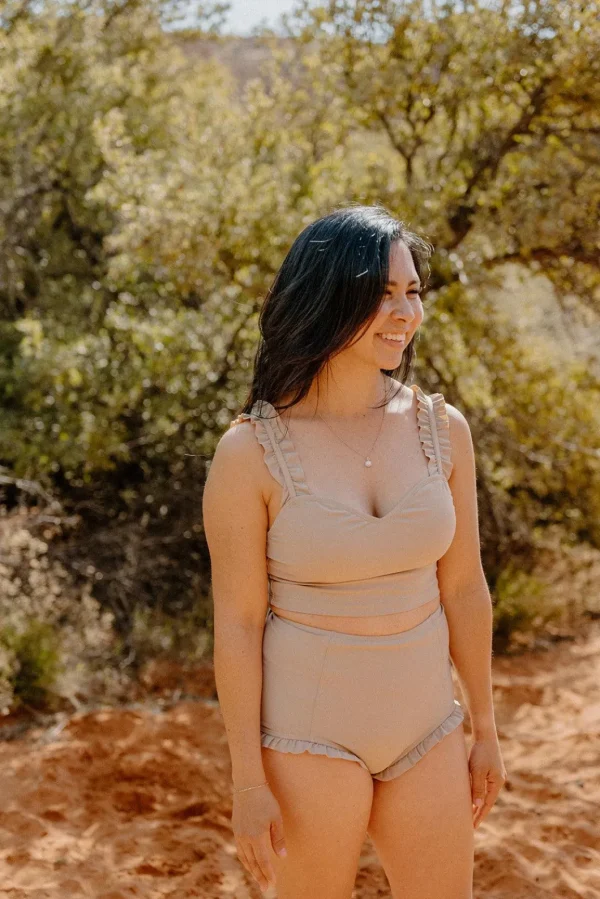 Taupe | Ripple Top