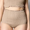 Taupe | Smocked Bottoms
