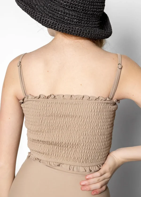 Taupe | Youth Bandeau Top