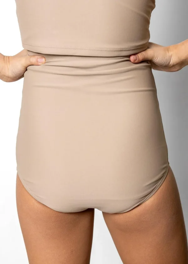 Taupe | Youth High-Waisted Bottoms