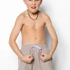 Taupe | Youth Retro Shorties