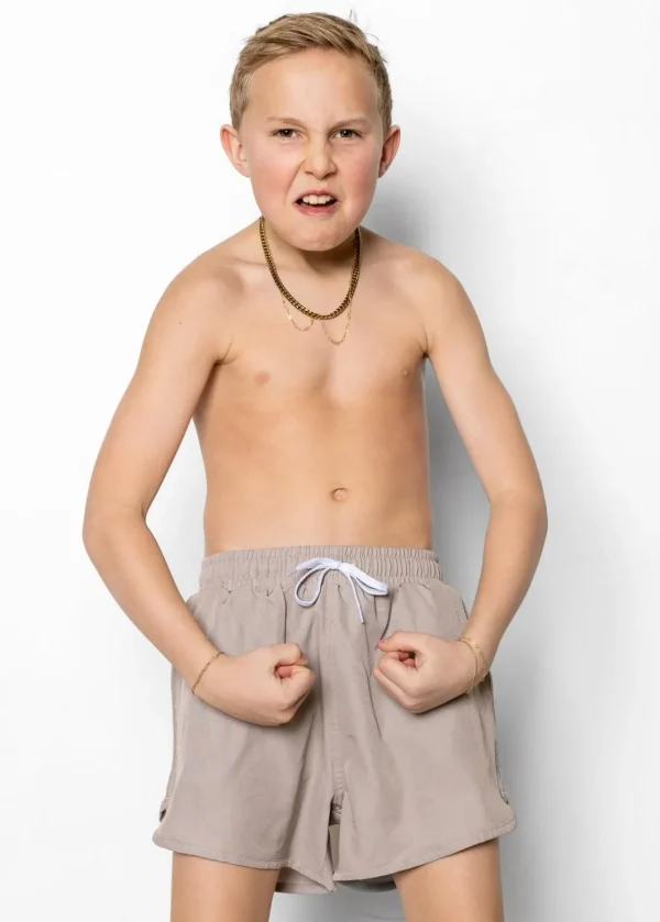 Taupe | Youth Retro Shorties