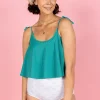 Taupe Dashes | High-Waisted Bottoms