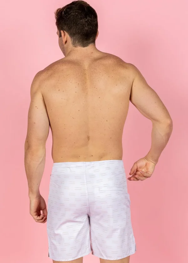 Taupe Dashes | Mens Boardies