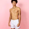 Taupe Dashes | Mens Retro Shorties