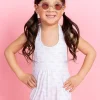 Taupe Dashes | Mini Romper One-Piece