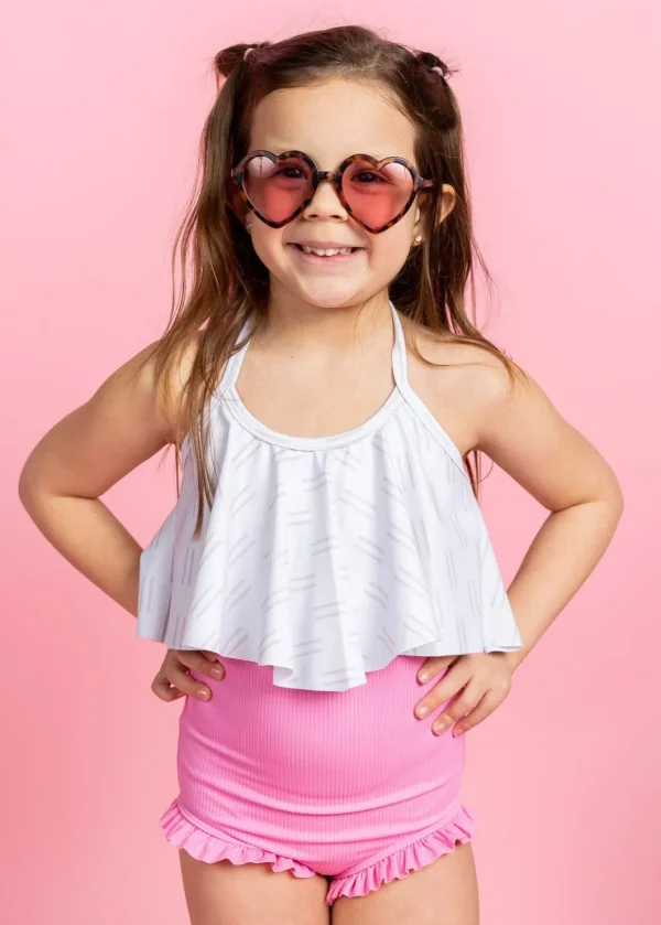 Taupe Dashes | Mini Swing Top