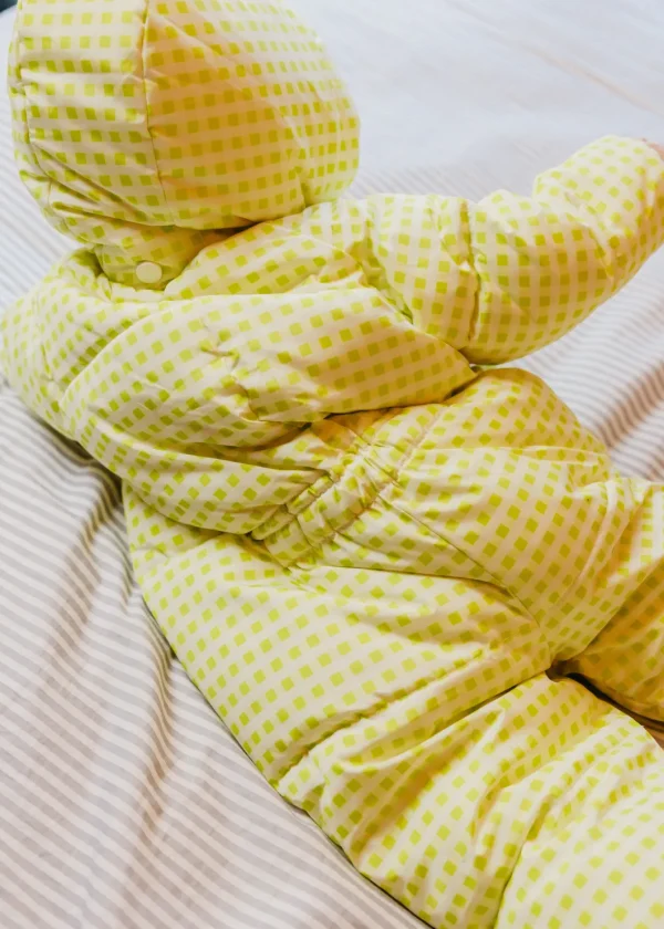 The Marshmallow Snow Suit | Citron Gingham