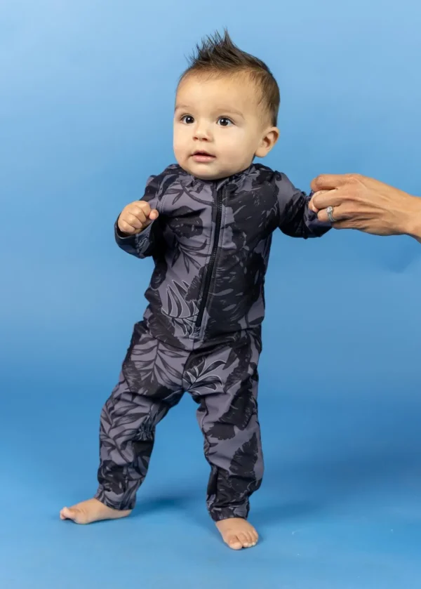 Tropical Night | Baby Rashguard One-Piece (Unisex)