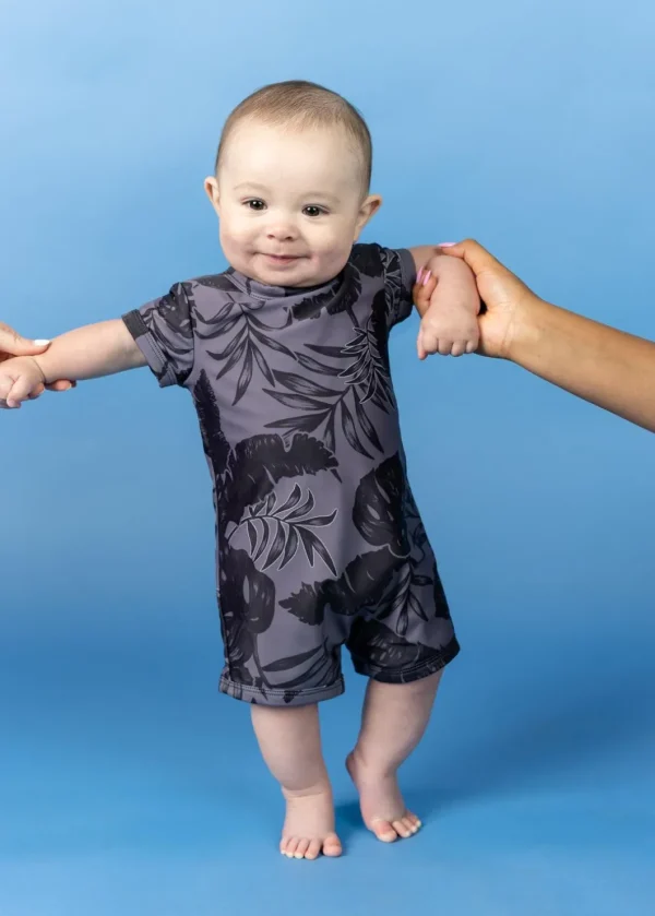 Tropical Night | Baby Shorties Rashguard (Unisex)