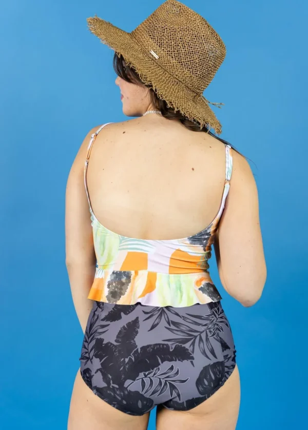 Tropical Night | High-Waisted Bottoms