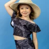 Tropical Night | Mini High-Waisted Bottoms