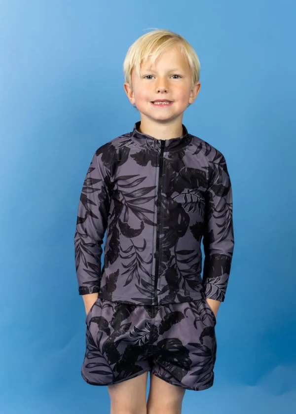 Tropical Night | Mini Rashguard Top (Unisex)