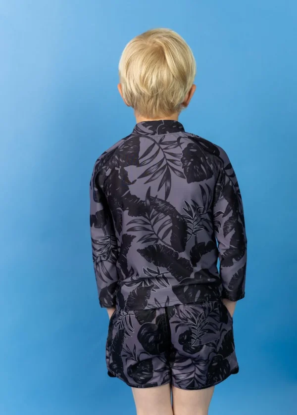 Tropical Night | Mini Rashguard Top (Unisex)