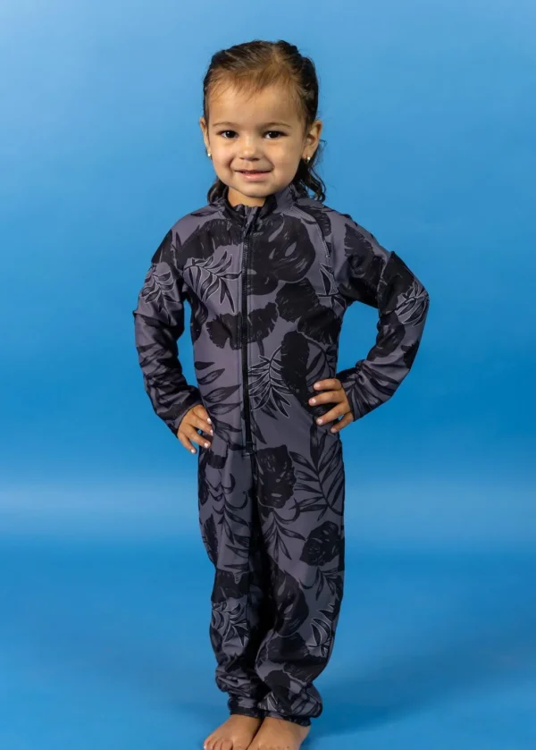 Tropical Night | Mini Rashguard One-Piece (Unisex)