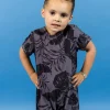 Tropical Night | Mini Shorties Rashguard (Unisex)