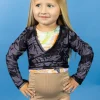 Tropical Night | Mini Wrap Top Rashguard