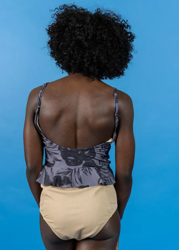 Tropical Night | Scoop Back Top