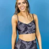 Tropical Night | VD Crop Top