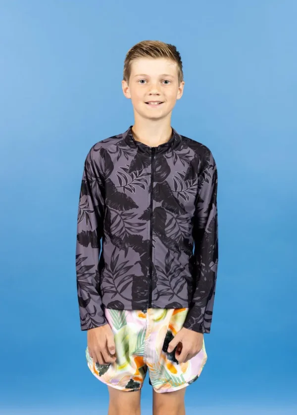 Tropical Night | Youth Rashguard Top (Unisex)