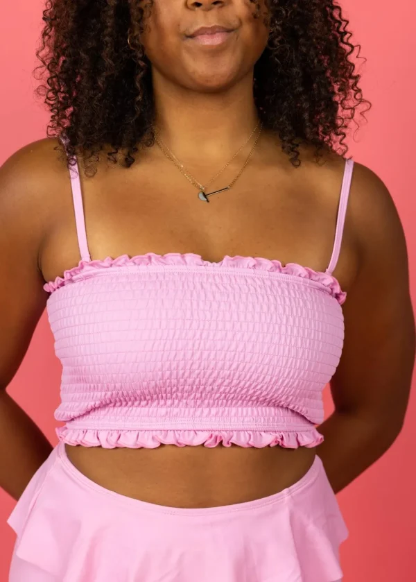 Ultimate Pink | Bandeau Top