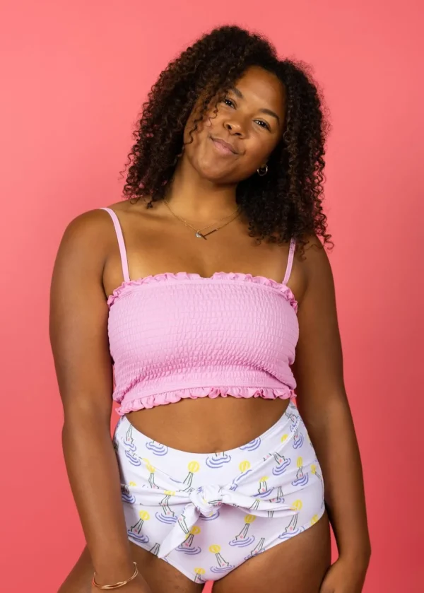 Ultimate Pink | Bandeau Top