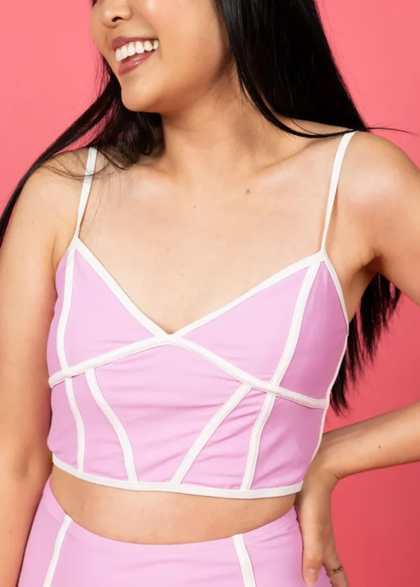 Ultimate Pink | Lined Up Top