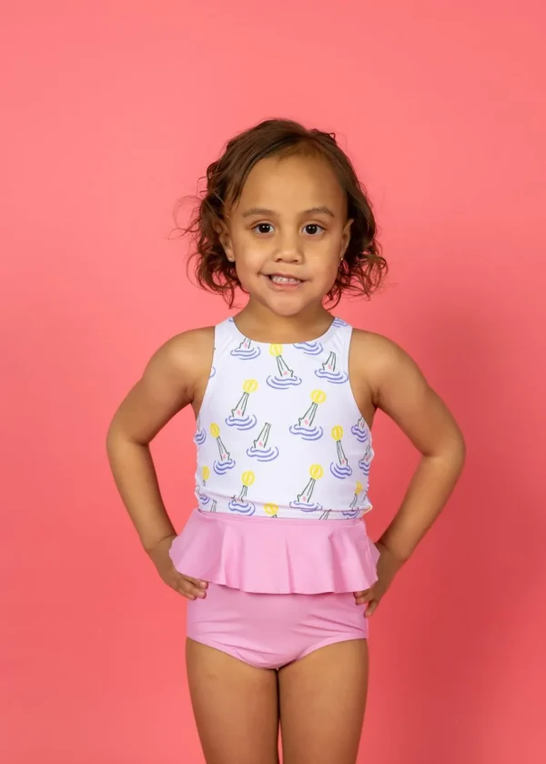 Ultimate Pink | Mini Peplum Bottoms