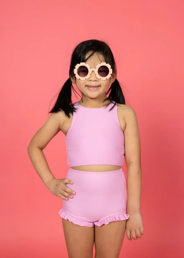 Ultimate Pink | Mini Racer Back Top