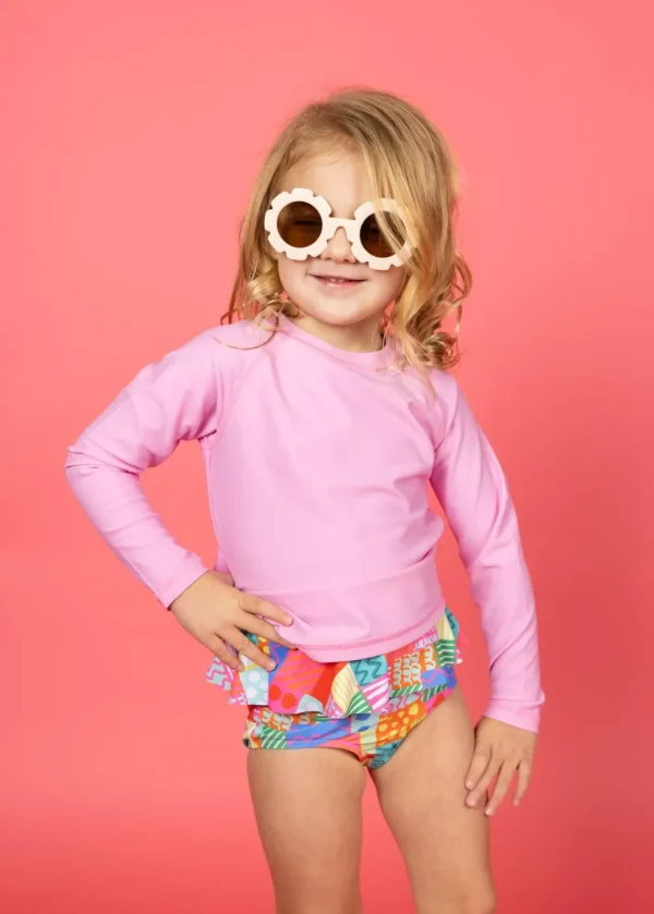 Ultimate Pink | Mini Rashguard Top (Unisex)