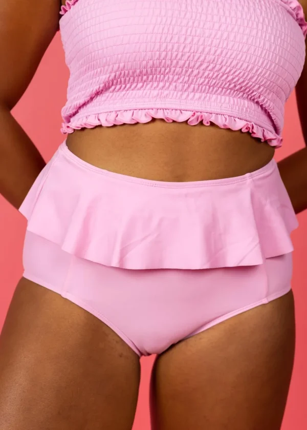 Ultimate Pink | Peplum Bottoms