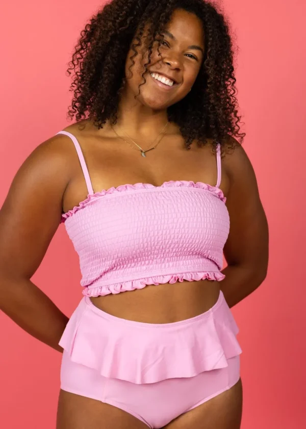 Ultimate Pink | Peplum Bottoms