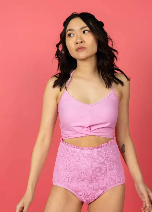 Ultimate Pink | Tied-Up Top