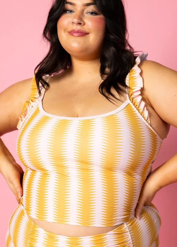 Vintage Triangles | Flutter Top