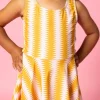 Vintage Triangles | Mini Skirted One-Piece