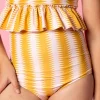Vintage Triangles | Youth High-Waisted Bottoms