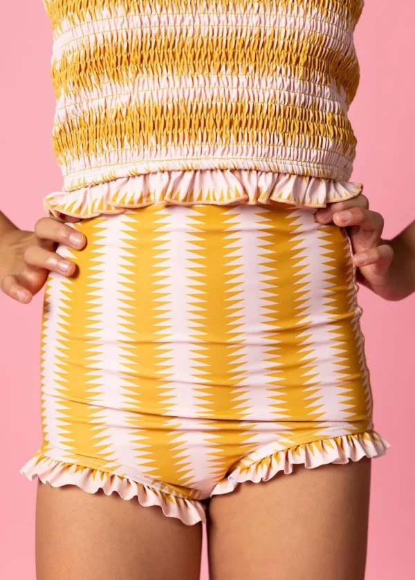 Vintage Triangles | Youth All Ruffled Up Bottoms
