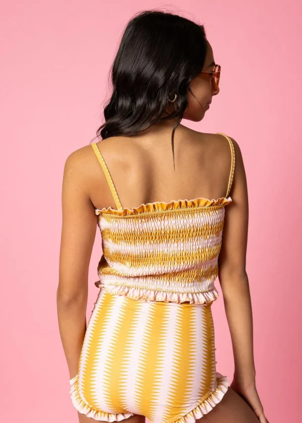 Vintage Triangles | Youth Bandeau Top