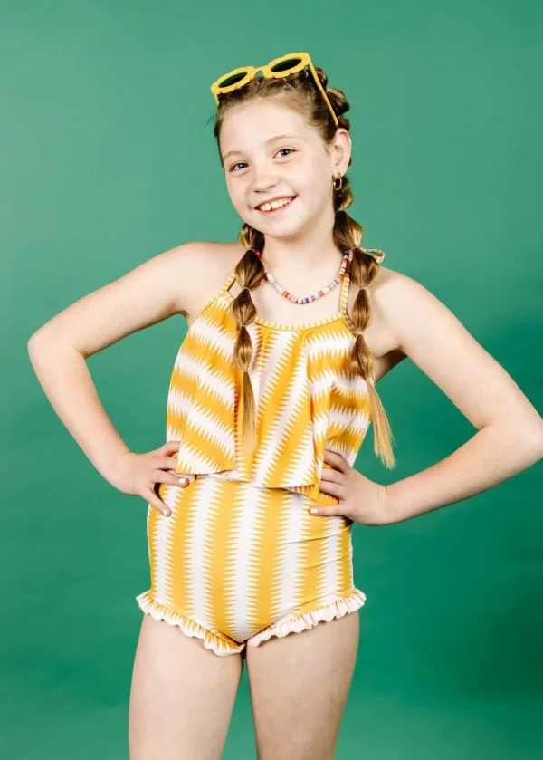 Vintage Triangles | Youth All Ruffled Up Bottoms