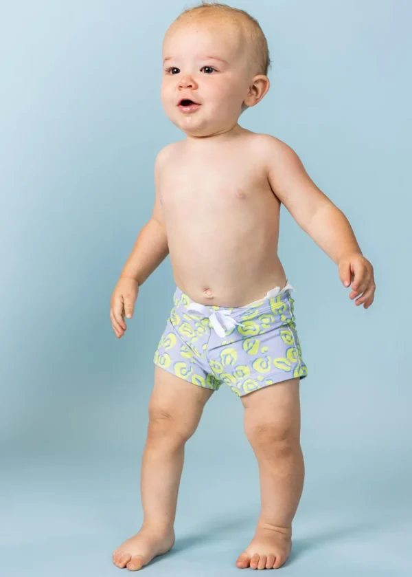 Vivid Cheetah | Baby Euro Shorts