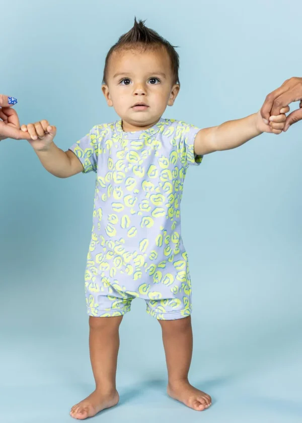 Vivid Cheetah | Baby Shorties Rashguard (Unisex)