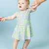 Vivid Cheetah | Baby Skirted One-Piece