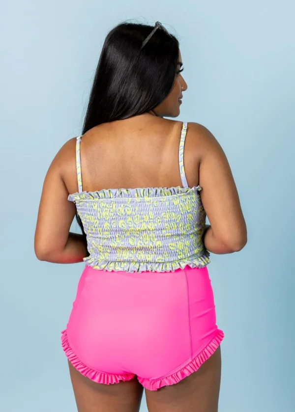 Vivid Cheetah | Bandeau Top
