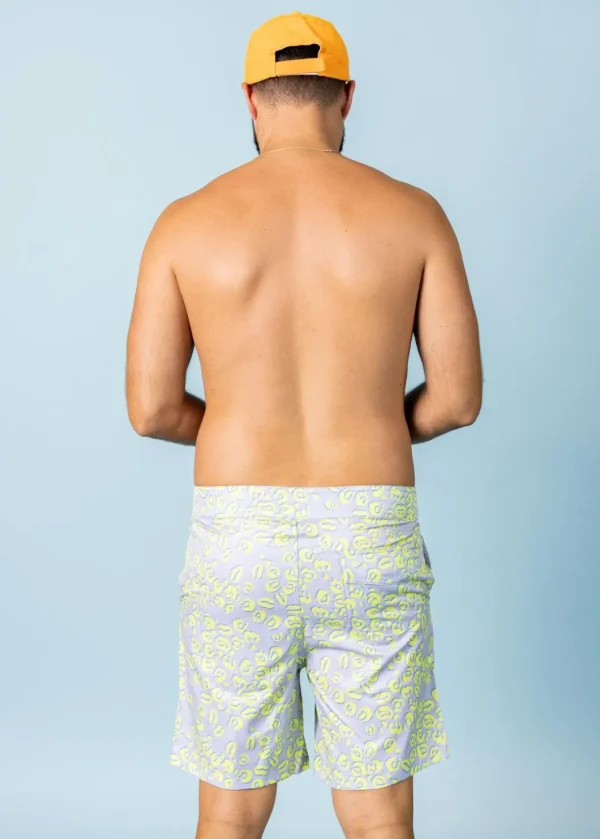 Vivid Cheetah | Mens Swim Trunks